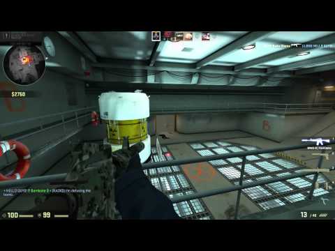 CS:GO Cyxno's Bomb Defuse. Oh nice man!
