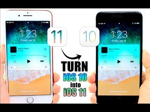 Get iOS 11 Features in iOS 10 Jailbreak