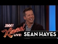 Sean Hayes Saw Jimmy Kimmel in the ER