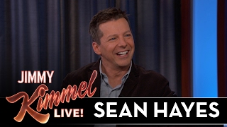 Sean Hayes Saw Jimmy Kimmel in the ER