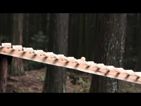 木の球が転がるだけで、世界が息をのんだ / NTT DOCOMO「XYLOPHONE」