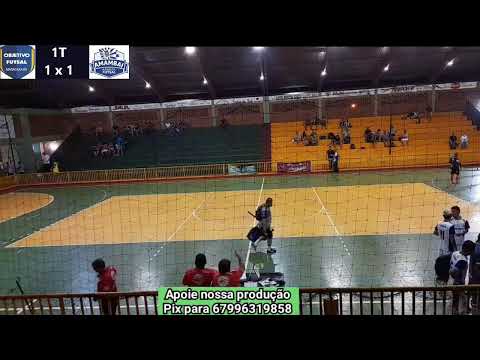 Amambai Futsal/Apaefs x Objetivo/Prefeitura de Maracaju - Liga Sul-mato-grossense *