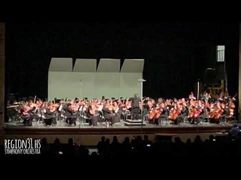 TMEA Region 31 High School Symphony Orchestra Concert 2018
