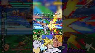 New DBFZ patch Gogeta blue combos GO CRAZY! #shorts #dbfz