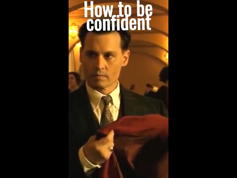 body language of confidence by Johnny Depp in Public Enemies #johnnydepp #confidence #bodylanguage