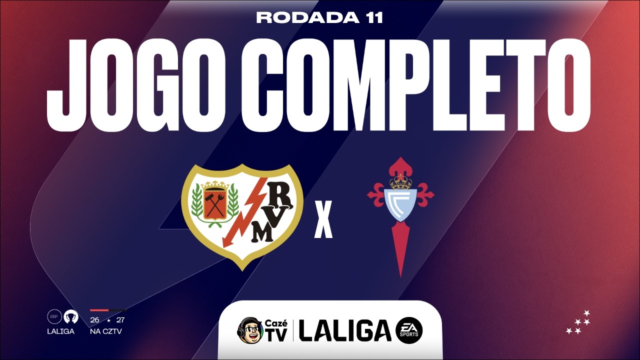 JOGO COMPLETO: RAYO VALLECANO X CELTA | LALIGA 26/27 | 11ª RODADA