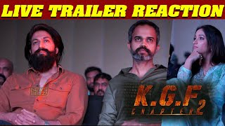 KGF Chapter 2 Kannada Trailer Reactions of Yash, Prashanth Neel | Sanjay Dutt | KGF2 | Srinidhi