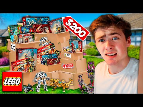 I Bought A HUGE Ninjago Mystery Box…