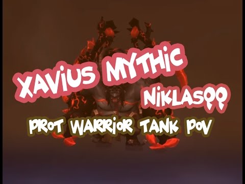 Xavius (Mythic) Emerald Nightmare Tank POV