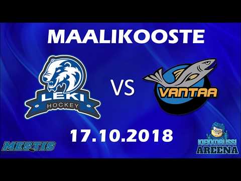 Maalikooste LeKi - Kiekko-Vantaa 17.10.2018