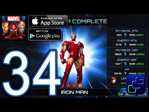 Marvel Future Fight Android iOS Walkthrough - Part 34 - Chapter 6: ELITE Stages 1-3
