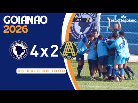 GOALS | CENTRAL-WEST 4X2 APARECIDENSE | GOIANÃO 2026