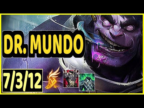 DR. MUNDO VS SHYVANA - 7/3/12 KDA JUNGLE GAMEPLAY