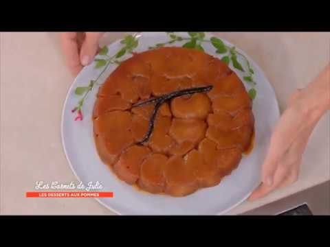 Recette : Tarte tatin de Julie - Les Carnets de Julie - Les desserts aux pommes