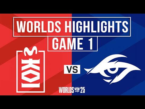 MKOI vs TSW Highlights Game 1 | Worlds 2025 Swiss Stage | Movistar KOI vs Team Secret Whales