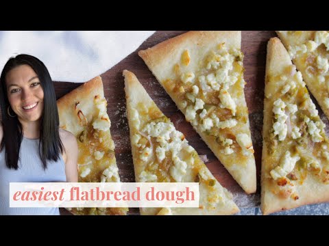 Homemade Flatbread Pizza Dough Recipe - Homebody Eats