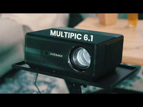 Проектор Overmax Multipic 6.1 smart Wi-Fi FullHD 4K Android (7000 лм) - фото 1 - id-p2457164637