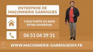 preview picture of video 'ENTREPRISE DE MACONNERIE GARRIGUES à Saverdun 09'