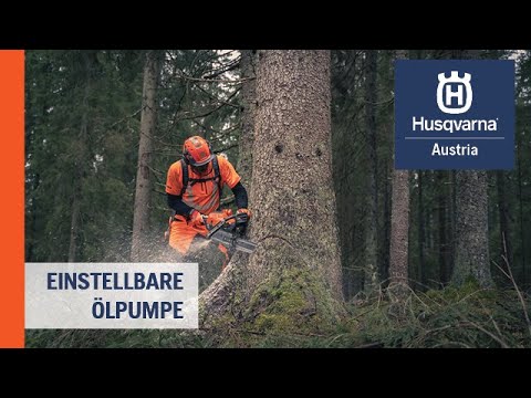 HUSQVARNA Motorsägen - Einstellbare Ölpumpe