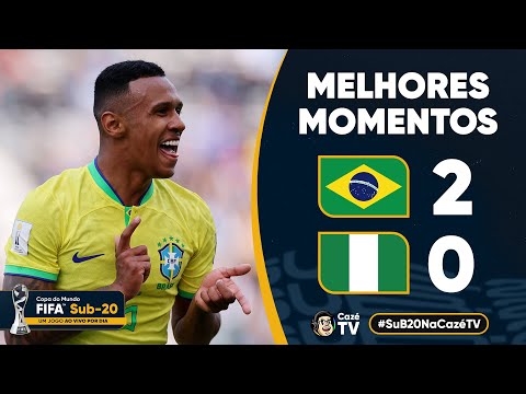 Gols e lances de Brasil x Nigéria