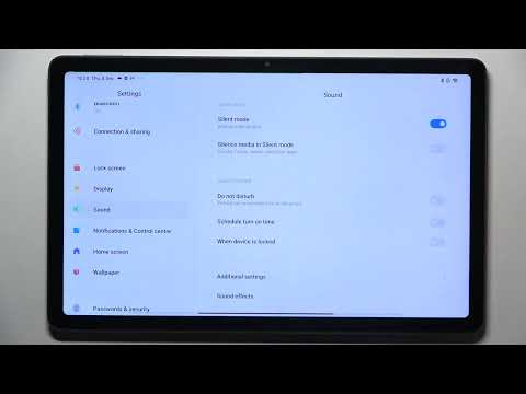 How to Enable/Disable Touch Sounds on XIAOMI REDMI PAD - Manage Touch Sounds