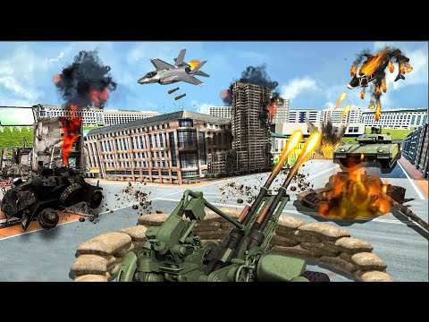 Missile War Sim: Rocket Attack