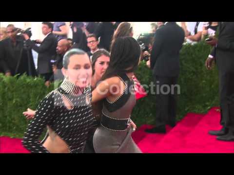 NY: MET GALA-RIHANNA MILEY CYRUS LADY GAGA