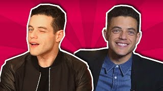 rami malek being insanely attractive for 9 minutes straight