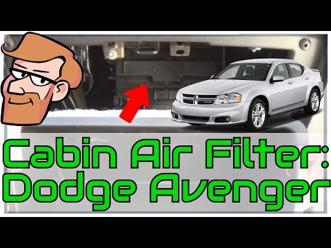2008-2013 Dodge Avenger Cabin Air Filter Replacement