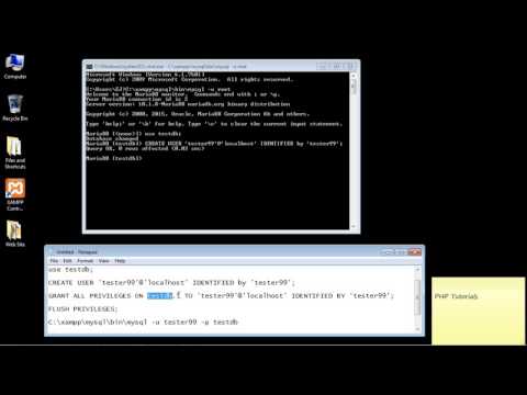 PHP Tutorial for Beginners Create user