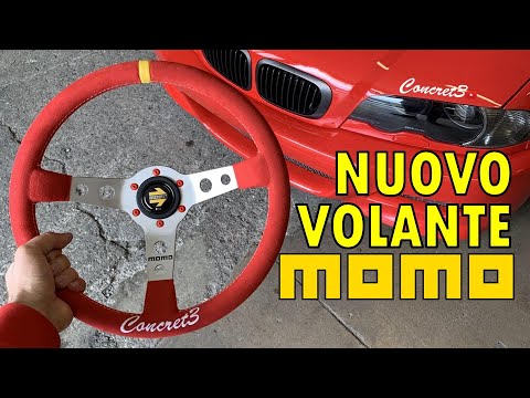 Nuova Collaborazione con MOMO Italia | Volante personalizzato #MyMOMO per la Bmw E46 😍