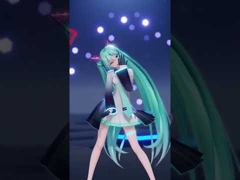 【MMD】Cinderella/Giga First Night Remix | YYB式初音ミク_10th | #shorts
