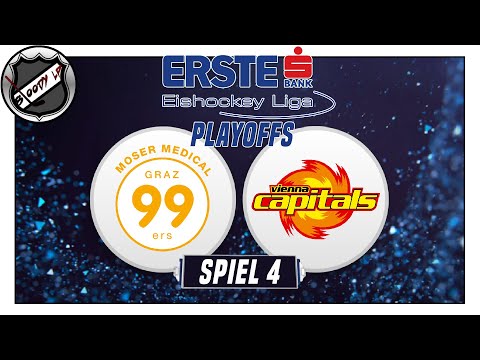 NHL 20 EBEL SAISON 🏒 Playoff Viertelfinale - Graz 99ers - Vienna Capitals ★ Let's Play [4K]
