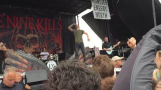 Ice Nine Kills - Connect The Cuts live - Vans Warped Tour 2016 - Wantagh, NY - July 9, 2016