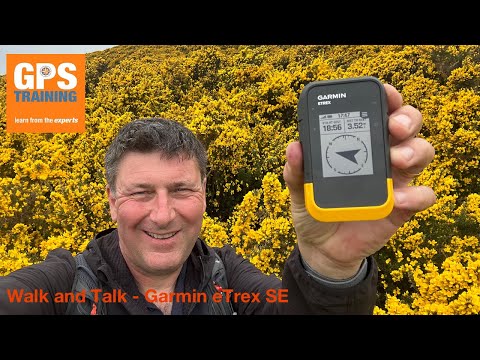Walk and talk - with a Garmin eTrex SE, Peebles, Scottish Borders