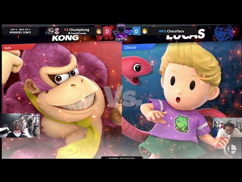 Flynn's Arcade 039 Winners Semis - ChunkyKong (Donkey Kong) Vs. ChocoTaco (Ness) SSBU ULTIMATE