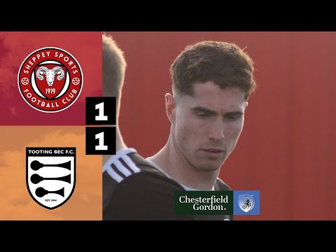 Match Highlights: Sheppey Sports v Tooting Bec