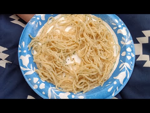 How to make garlic butter pasta