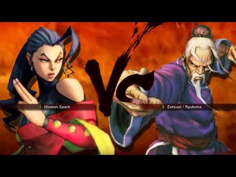 Not-So-Farewell USF4 Match part 1: HomelessIris (Rose) vs Serpentina_ (Gen)