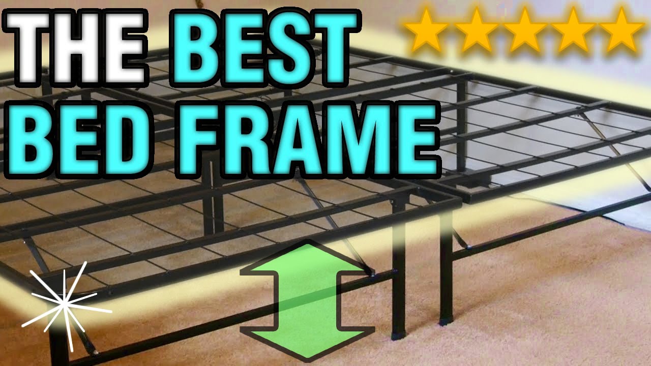 Watch video The Best Bed Frame | Raised Folding Metal Heavy Duty Cheap & Easy Bed Frame 2019 Now The Best Bed Frame | Raised Folding Metal Heavy Duty Cheap & Easy Bed Frame 2019