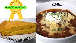 Award-Winning Chili & Homesteader’s Cornbread | Bonus Seasoning Mix Inside!