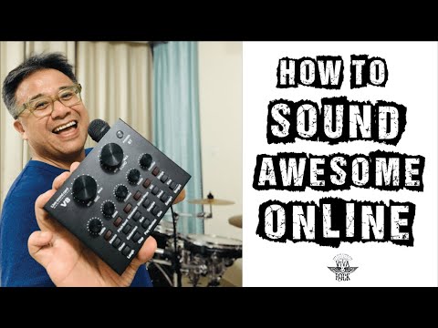 How to set up the V8 SOUND CARD for SINGING, SHOUTING, LIVE, CHAT, RECORDING, VOICE, MUSIC.