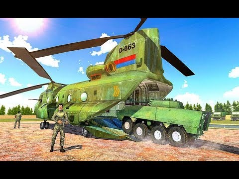 US Army Vehicle Transporter Cargo Plane Simulator | Android Gameplay (Cartoon Games Network)