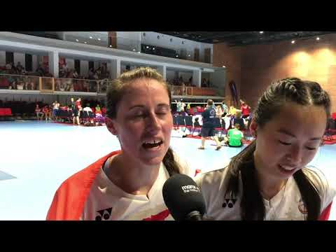 Clague makes history as her and Li seal badminton doubles gold