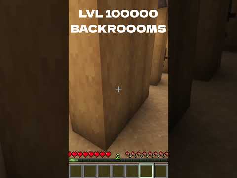 "INSANE BACKROOM BATTLE - LVL -1 vs LVL 100000" #Minecraft #Backrooms