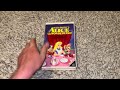 Alice In Wonderland 1986 Canadian VHS Sticker Label Copy
