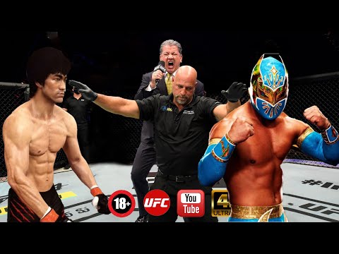 Bruce Lee vs Power Ranger ( EA Sports UFC 4 ) wwe mma