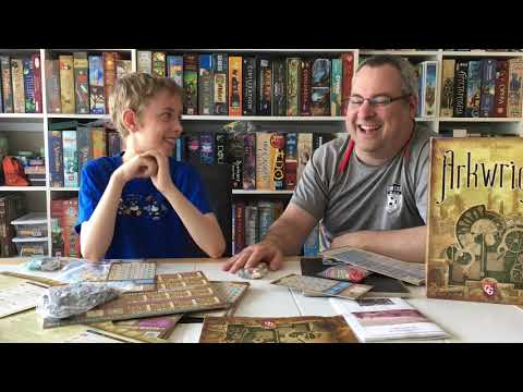 Arkwright Board Game Review!...with Justin and Max