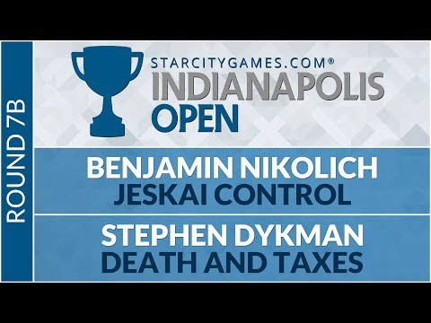 SCGINDY - Round 7b - Ben Nikolich vs Stephen Dykman (Modern)