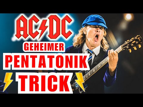 🔥AC/DC geheimer Pentatonik Trick – einfach erklärt! 🎸🤘